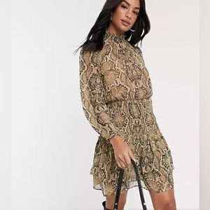 River Island Snakeskin Dress 🐍